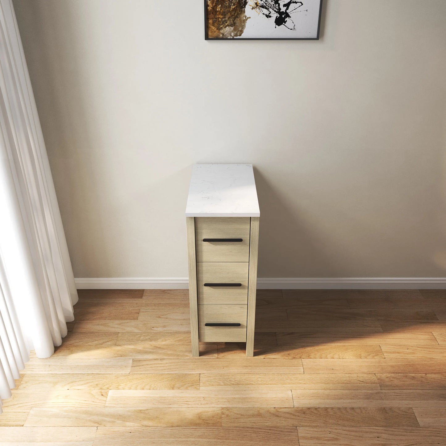 Medunjess 12'' Matrix Side Bathroom Vanities