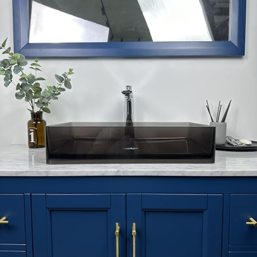 MEDUNJESS 21'' Solid Surface Bathroom Vessel Sink