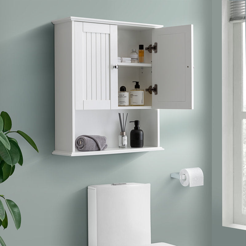 Medunjess 26 in. W x 30 in. H Wall Bathroom Cabinet Over The Toilet Storage