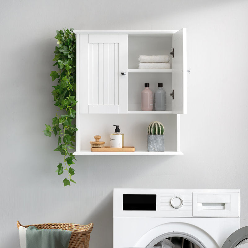 Medunjess 26 in. W x 30 in. H Wall Bathroom Cabinet Over The Toilet Storage