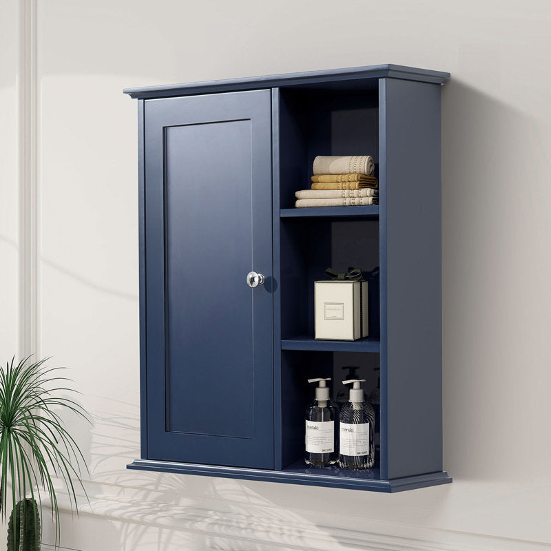 Medunjess 24 in. W x 7 in. D x 28 in. H Wall Bathroom Cabinet Over the Toilet Storage