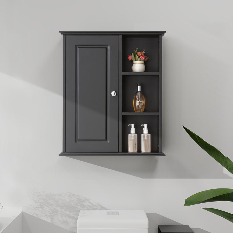 Medunjess 24 in. W x 7 in. D x 28 in. H Wall Bathroom Cabinet Over The Toilet Storage