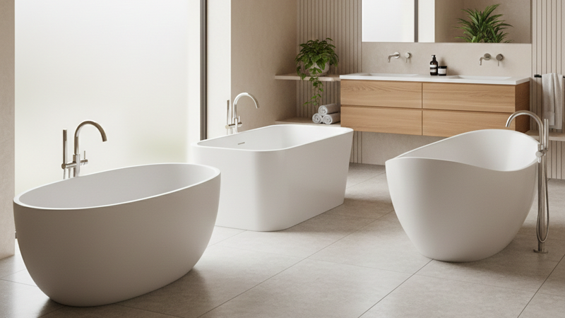 Freestanding Tub Trends 2026: Shapes, Materials & Colors