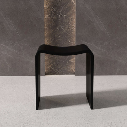 Medunjess 16''Solid Surface Shower Stool