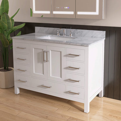 Medunjess 47'' Modulor Bathroom Vanities With Single Sink