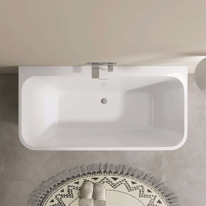 Medunjess 59” Serenity Freestanding acrylic bathtub