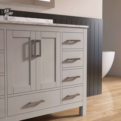 Medunjess 47'' Pivot Bathroom Vanities With Single Sink