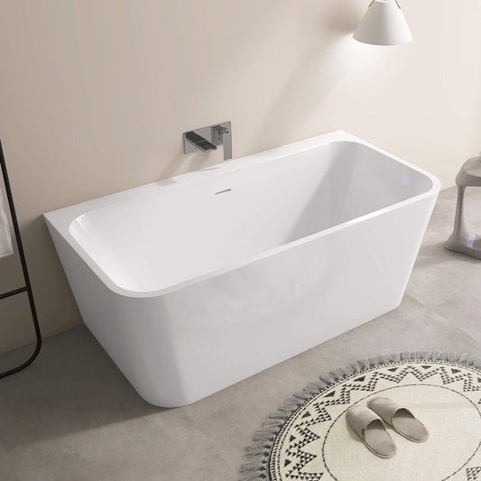 Medunjess 59” Serenity Freestanding acrylic bathtub