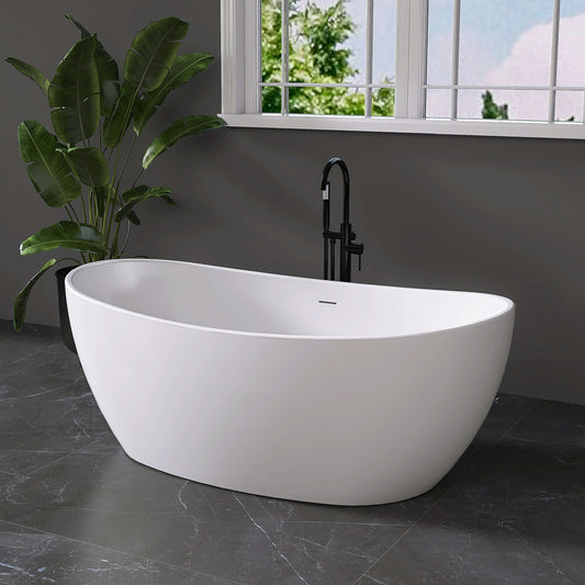 Medunjess 66” Ethos Freestanding acrylic bathtub