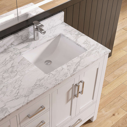 Medunjess 59'' Alcove Bathroom Vanities With Double Sink