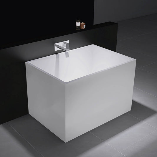 Medunjess 40” Tranquility Freestanding acrylic bathtub