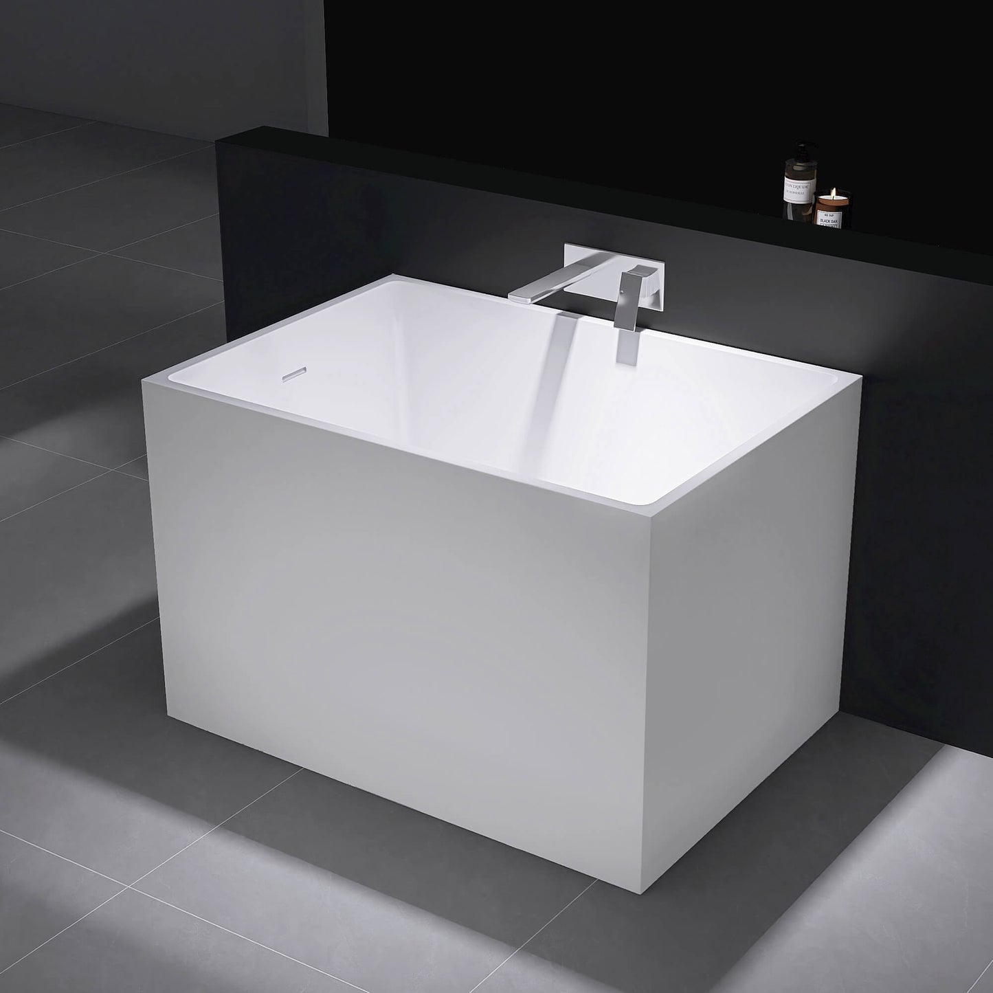 Medunjess 40” Tranquility Freestanding acrylic bathtub