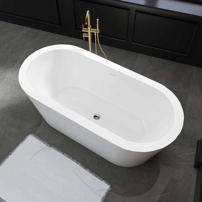 Medunjess 67” Opus Freestanding acrylic bathtub