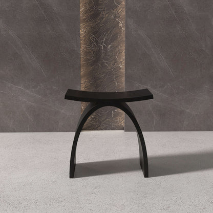 Medunjess Freestanding Shower Seat Solid Surface Shower Stool