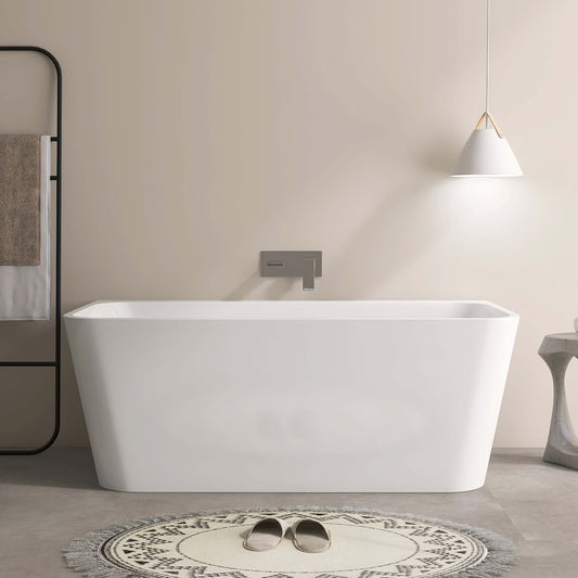 Medunjess 59” Serenity Freestanding acrylic bathtub