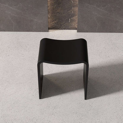 Medunjess 16''Solid Surface Shower Stool