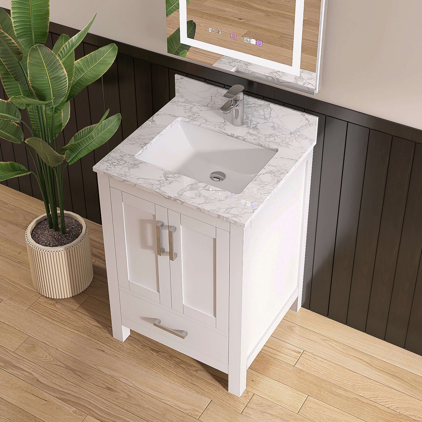 Medunjess 26'' Axis Bathroom Vanities With Single Sink