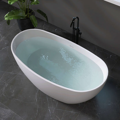 Medunjess 61” Ethos Freestanding acrylic bathtub
