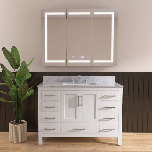 Medunjess 47'' Modulor Bathroom Vanities With Single Sink