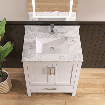 Medunjess 29'' Axis Bathroom Vanities With Single Sink