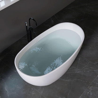 Medunjess 61” Ethos Freestanding acrylic bathtub