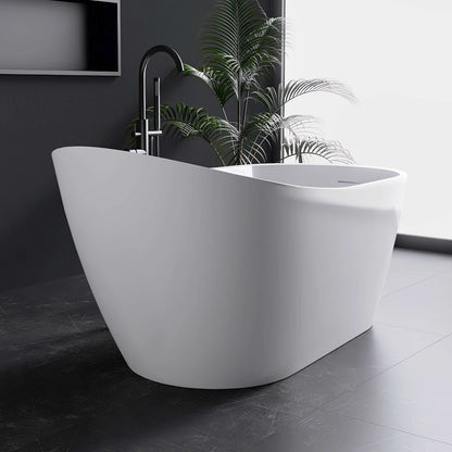 Medunjess 59” Legacy Freestanding acrylic bathtub
