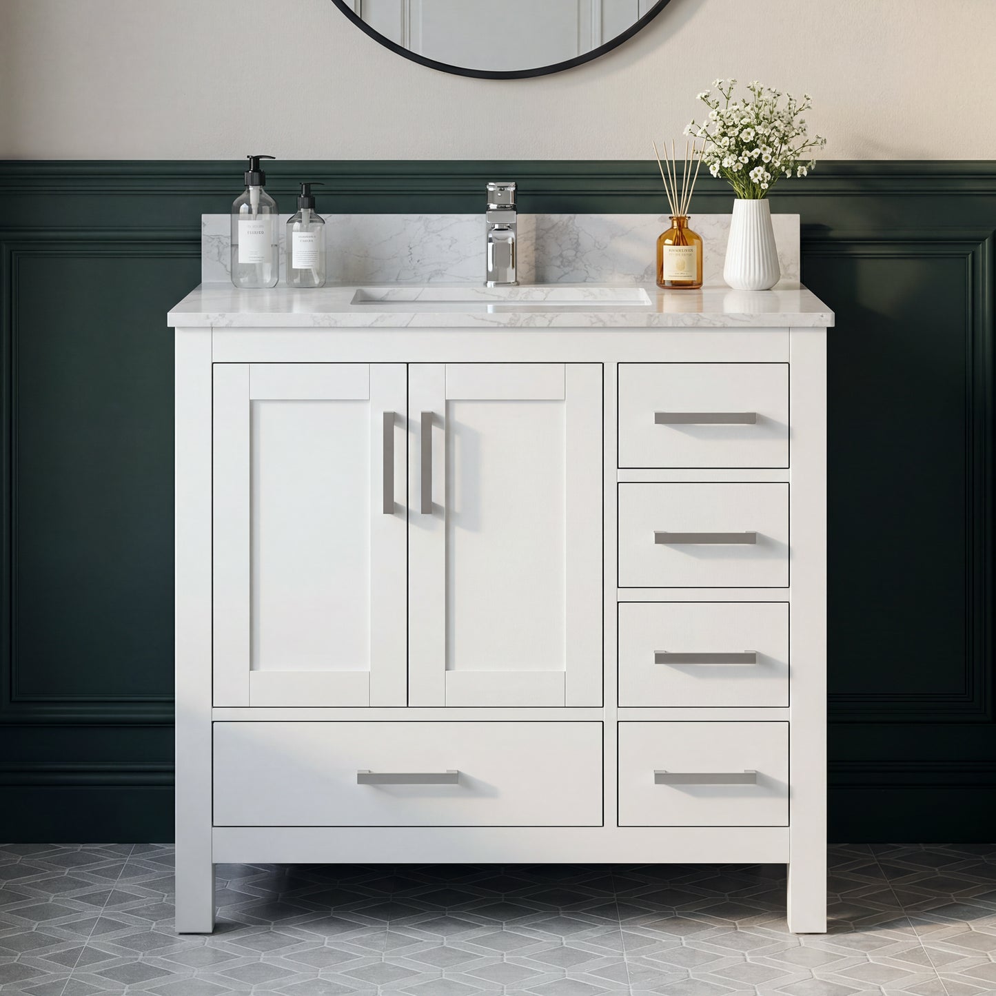 Medunjess 36'' Vestium Bathroom Vanities With Single Sink
