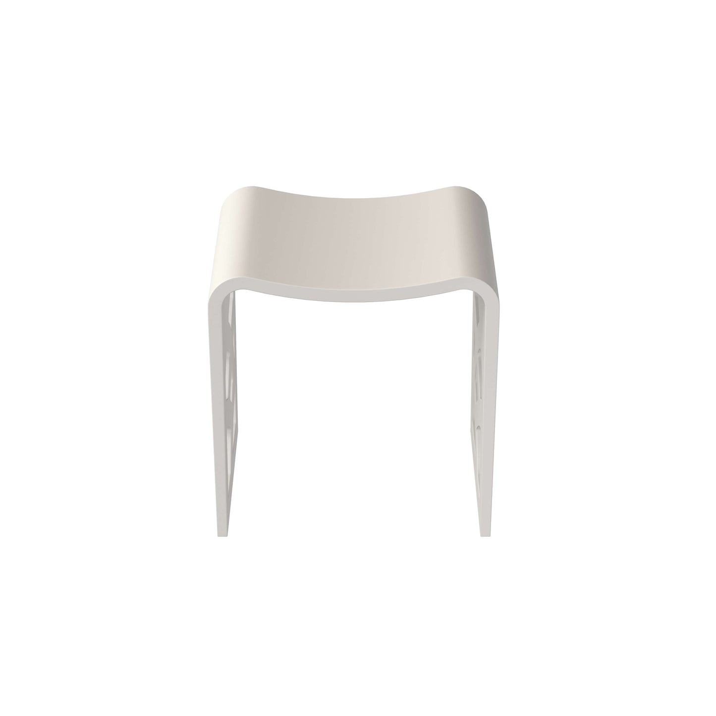 Medunjess 16'' Solium Solid Surface Shower Stool