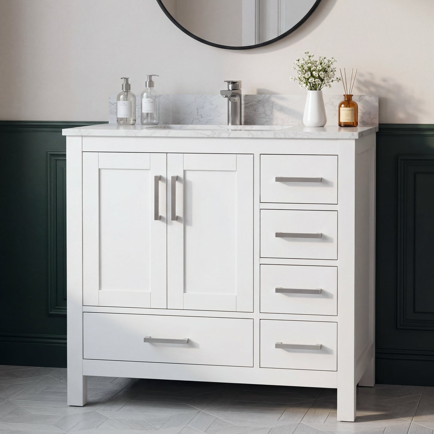 Medunjess 36'' Vestium Bathroom Vanities With Single Sink