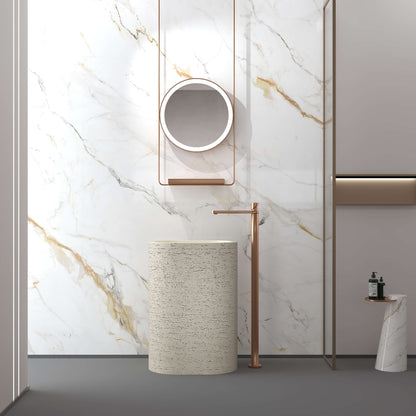Medunjess 23.6''x33.8'' Lithos Pedestal Basin