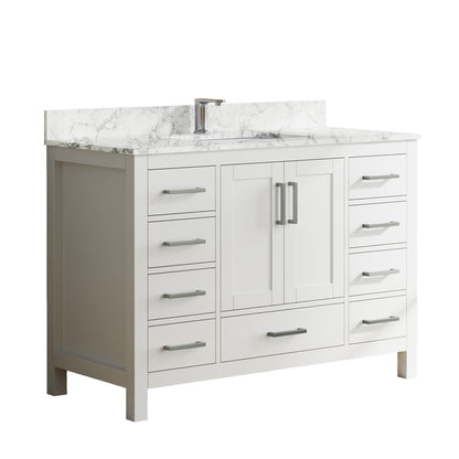 Medunjess 48'' Pivot Bathroom Vanities With Single Sink