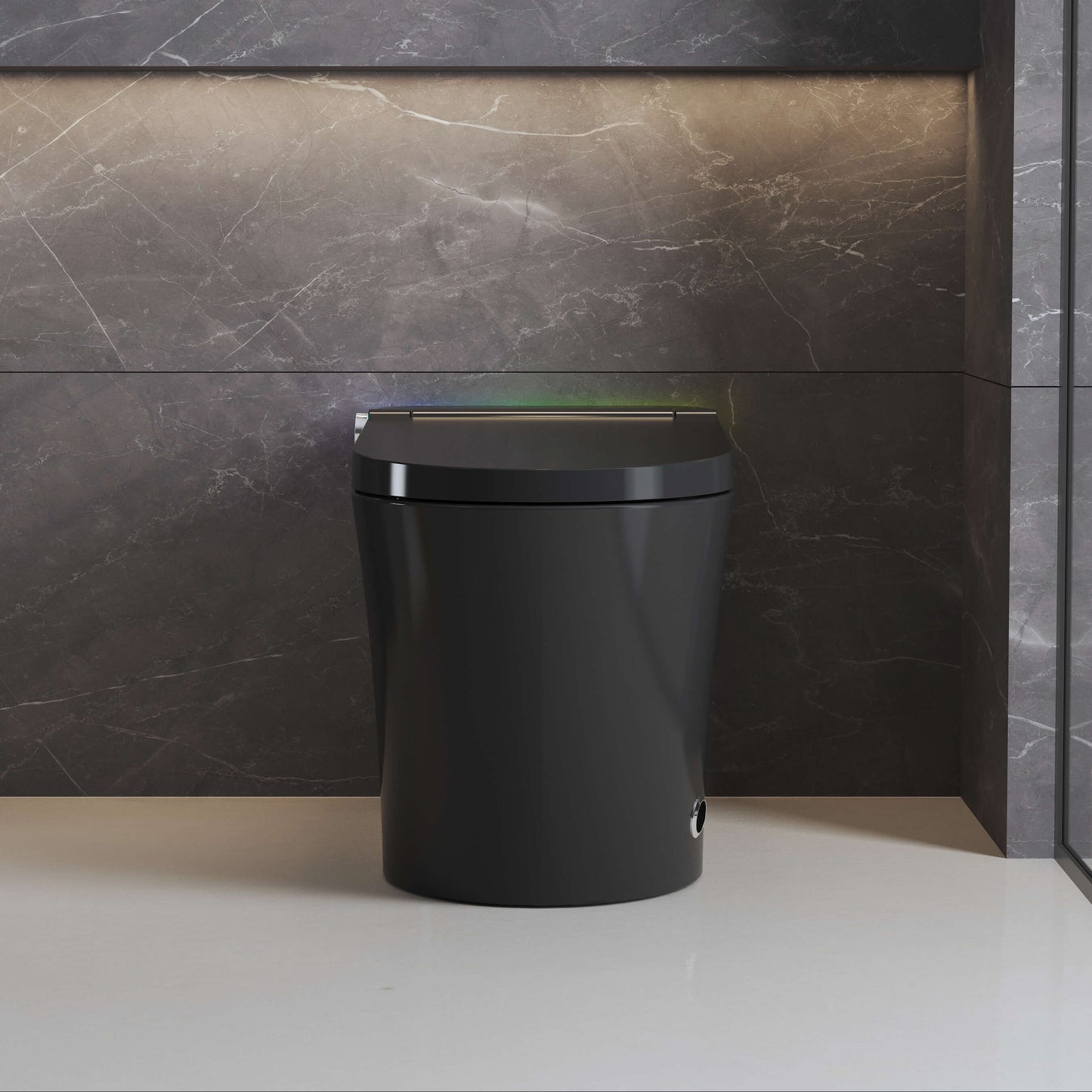 Medunjess Welloo Smart Toilet 1.34 GPF With Heated Seat & Auto Flush Nano Aerated Frequency Heating 3D Wash Modes Advanced STCL5G-W