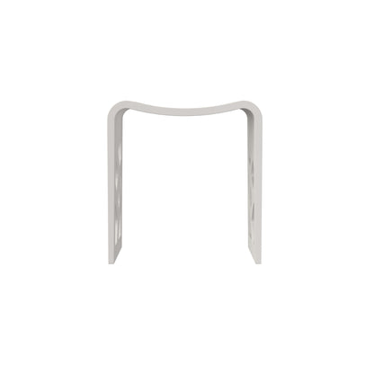 Medunjess 16'' Solium Solid Surface Shower Stool