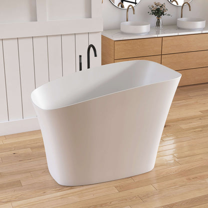 Medunjess 51" Japanese Soaking Tub Freestanding ECO-Friendly