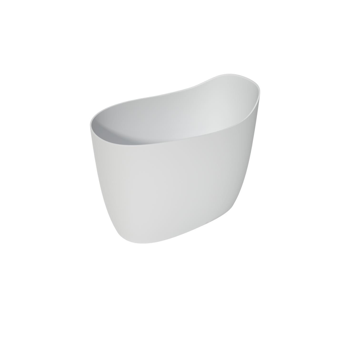 Medunjess 47" Japanese Soaking Tub Matte White Artificial Stone Soaking Tub with Built-in Seat (No Overflow)
