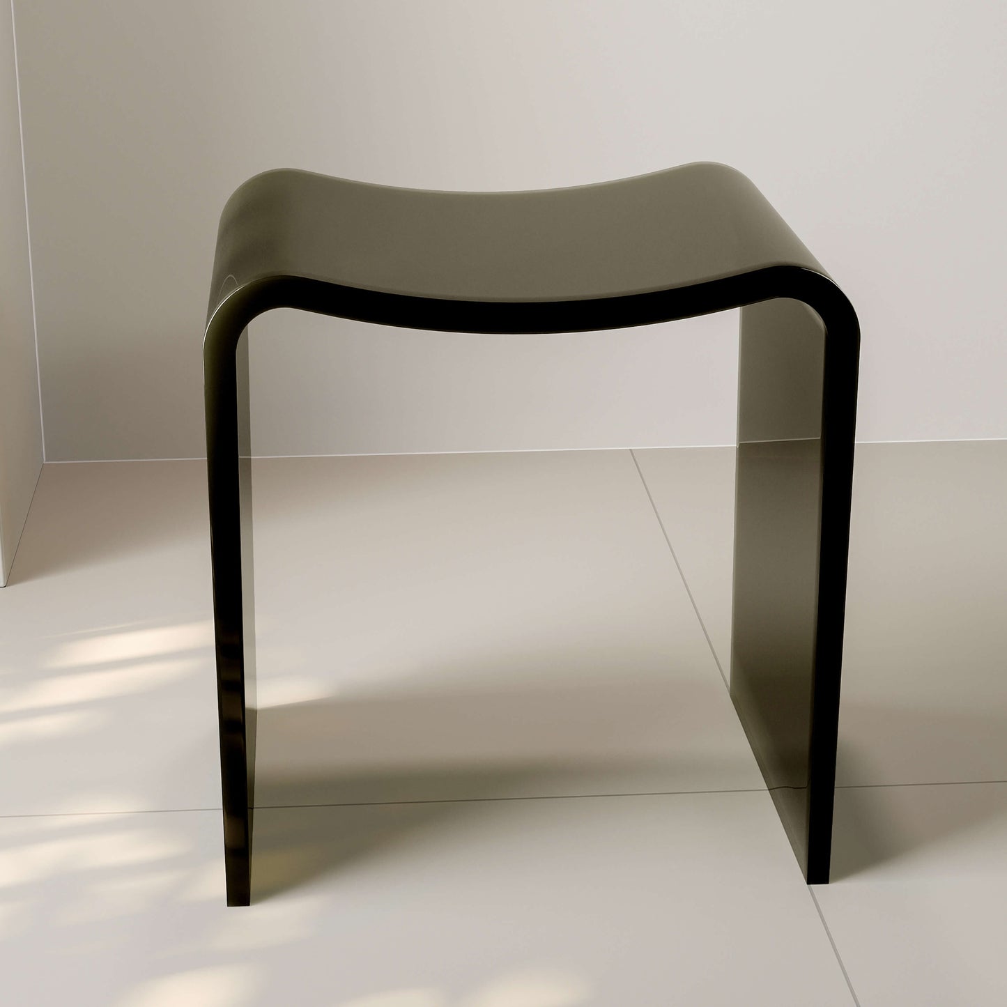 Medunjess 16'' Gradus Solid Surface Shower Stool