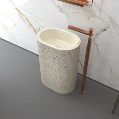 Medunjess 23.6''x33.8'' Lithos Pedestal Basin