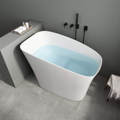 Medunjess 51" Japanese Soaking Tub Freestanding ECO-Friendly