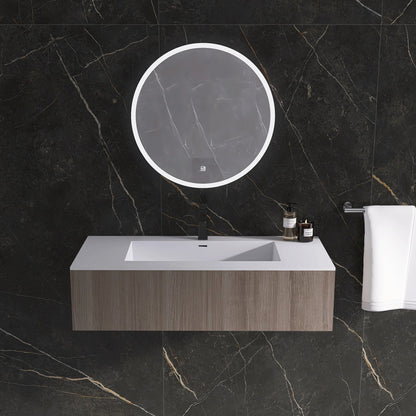Medunjess 39'' Sinua  Surface Vessel Sink