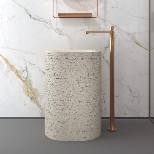 Medunjess 23.6''x33.8'' Lithos Pedestal Basin