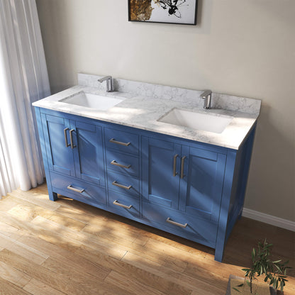 Medunjess 59'' Alcove Bathroom Vanities With Double Sink