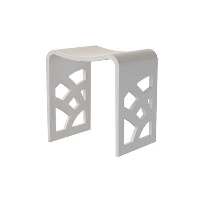 Medunjess 16'' Solium Solid Surface Shower Stool