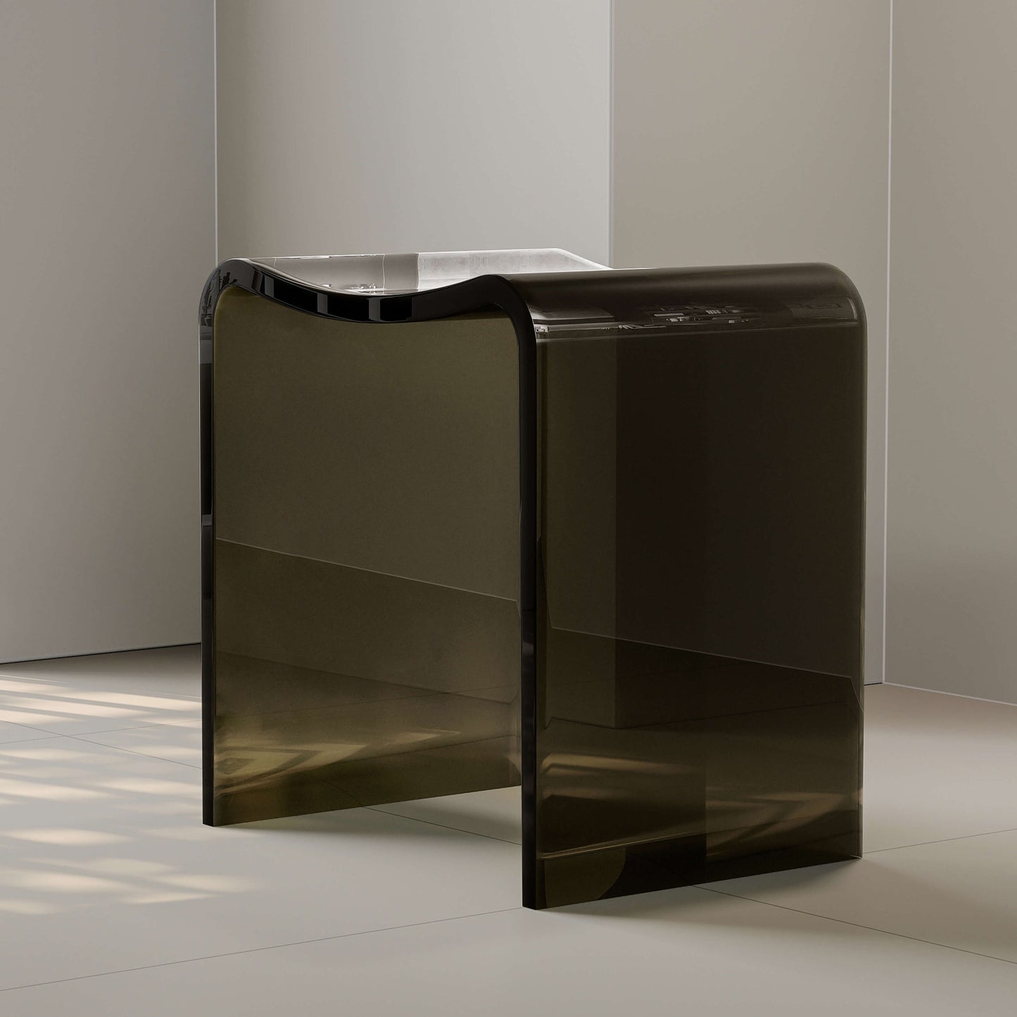 Medunjess 16'' Gradus Solid Surface Shower Stool