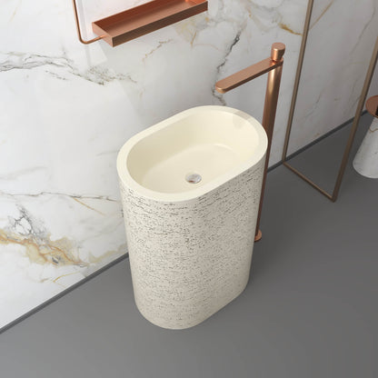 Medunjess 23.6''x33.8'' Lithos Pedestal Basin