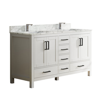 Medunjess 60'' Alcove Bathroom Vanities With Double Sink