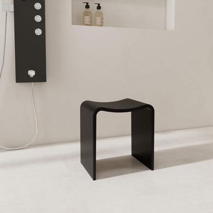 Medunjess 16''Solid Surface Shower Stool