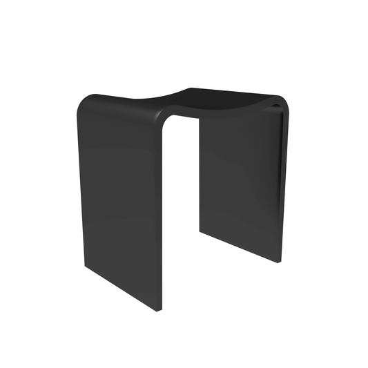 Medunjess 16''Solid Surface Shower Stool