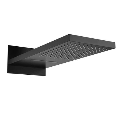 Medunjess Bathroom Matte Black Shower Faucet
