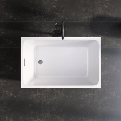 43'' x 28'' Freestanding Soaking Acrylic Bathtub