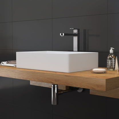 MEDUNJESS 21'' Solid Surface Bathroom Vessel Sink